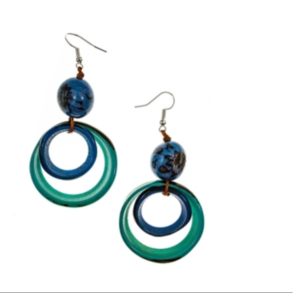 Tagua Organic Jewelry- Nadia Earrings